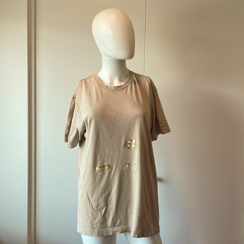 Paul Frank Vintage Beige Tee Sz Md
